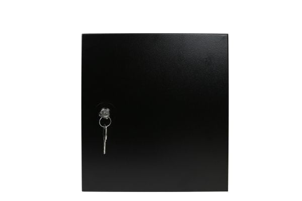 LEBA NoteBox Mobile - Skap - for 32 mobiltelefoner - låsbart - stål - svart - veggmonterbar