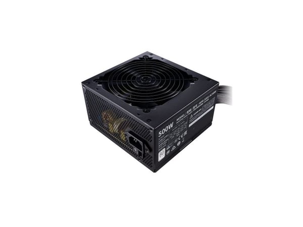 Cooler Master MWE White V2 500 - Strømforsyning (intern) - ATX12V 2.52/ EPS12V - 80 PLUS - AC 230 V - 500 watt - aktiv PFC