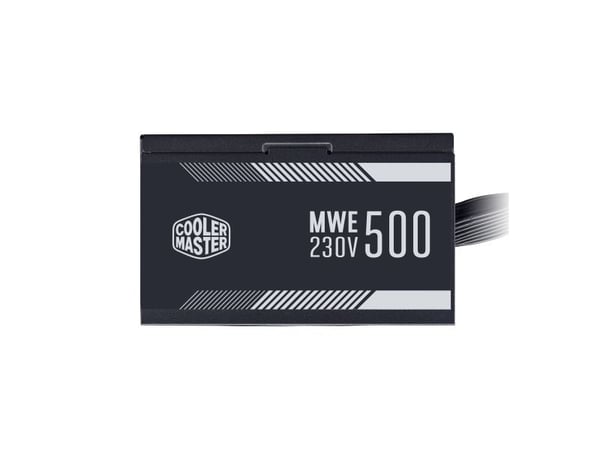Cooler Master MWE White V2 500 - Strømforsyning (intern) - ATX12V 2.52/ EPS12V - 80 PLUS - AC 230 V - 500 watt - aktiv PFC