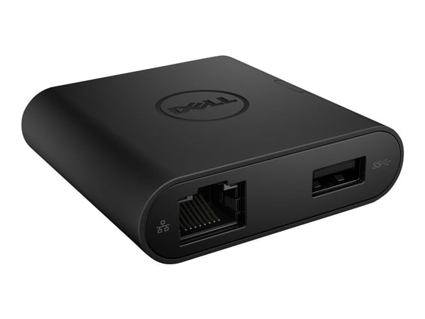 Dell Adapter DA200 - Dokkingstasjon - USB-C - VGA, HDMI - 1GbE - for Inspiron 5502, 7306 2-in-1; Precision 75XX; Vostro 53XX, 5502, 7500; XPS 13 93XX