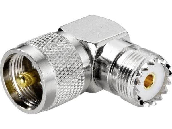 TRU COMPONENTS TC-9199216 UHF-adapter UHF-anslutning till UHF-kontakt 1 st (bulk)
