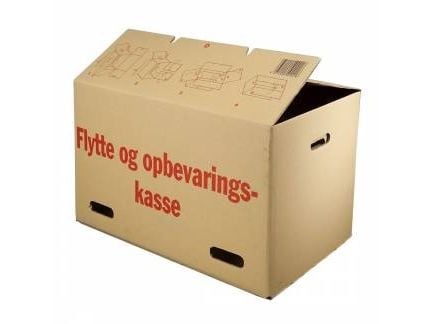 Flyttekasse 556x380x373 mm Senior 2-bølger - (10 stk.) Flyttekasse 556x380x373 mm Senior 2-bølger - (10 stk.)