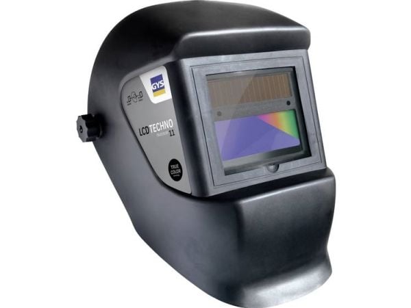GYS LCD TECHNO 11 TRUE COLOR sveiserskjermhjelm svart EN 166, EN 175, EN 379 (064997)