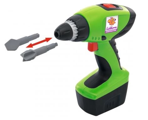 Eichhorn Cordless Screwdriver, Garage, 3 år, Sort, Grønn