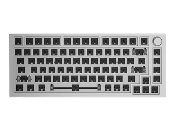 Glorious GMMK PRO 75% Barebone - Tastatur - bakgrunnsbelyst - USB-C - ishvit