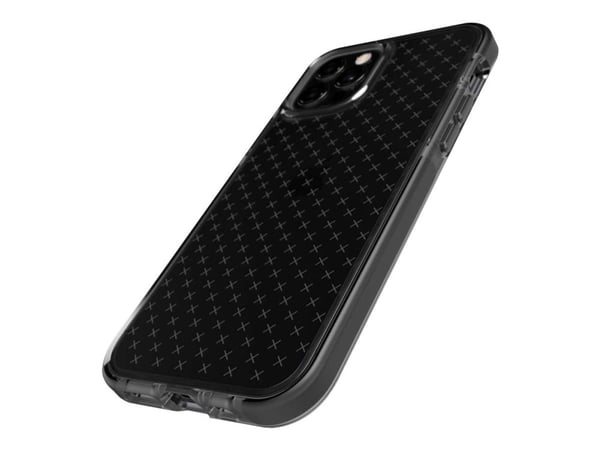 Tech21 Evo Check, Suojus, Apple, iPhone 12/12 Pro, 15,5 cm (6.1"), Musta, Läpikuultava