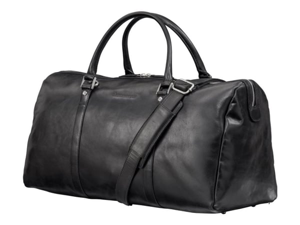 dbramante1928 Kastrup 2 - Weekender - väska - narvat läder - svart