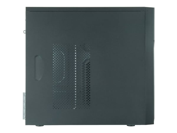 Chieftec Elox Series HO-12B - Tårn - micro ATX 350 Watt (ATX) - sortering - USB/Lyd