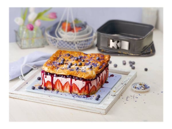 Kaiser La Forme Plus - Springform - 24 x 24 x 8 cm - 2,9 L - non-stick - rektangulär