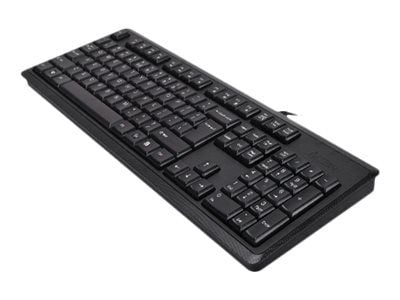 A4Tech KR-92 - Tastatur - USB - USA - svart