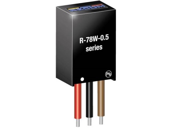 RECOM R-78W3.3-0.5 DC/DC-muunnin, tulostus 500 mA Lähtöjen määrä: 1 x