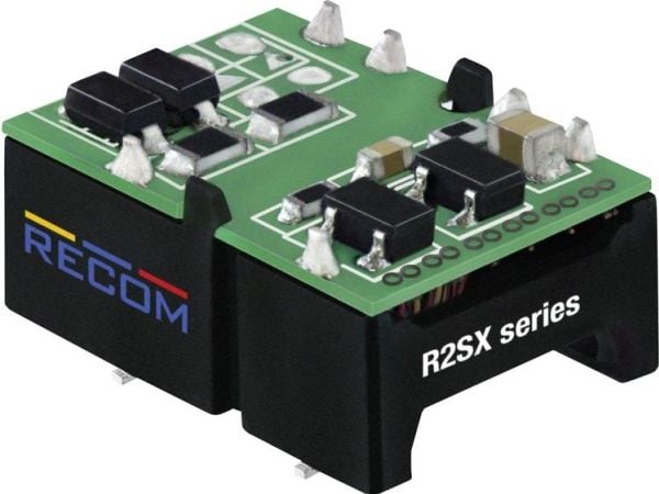 RECOM R2SX-0505/H-Tray DC/DC Binary Converter 400 mA 2 W Lähtöjen määrä: 1 x