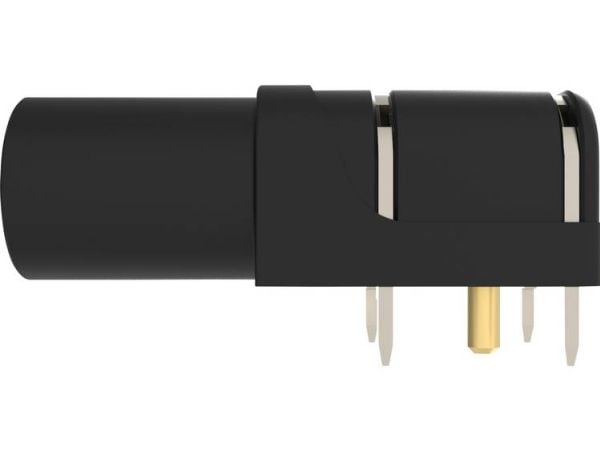 Schützinger SWEB 8094 Au / SW sikkerhets-vinkelinnbyggingsbøssing sort 1 stk.