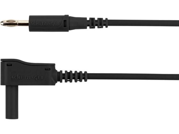 Schützinger AL 7622 Ni / 2.5 / 200 / SW Sovitinjohto [Stik 4 mm - Stik 4 mm] 200.00 cm Lajittelu 10 stk