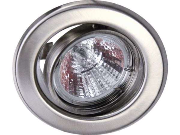 Heitronic 23552 DL6801 infälld LED (RGB) GU5.3 35 W borstat rostfritt stål