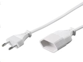 Microconnect PE030830W, 3 m, 0,75 mm², Valkoinen, Kiina, 1 AC-pistorasia(a), 2,5 A