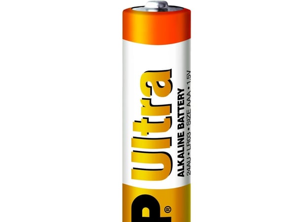GP AAA batteri Ultra Alkali Mangan 1,5 V 4 stk