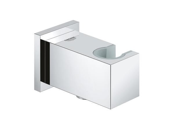 Grohe Euphoria Cube uttak - Tilkoplingsalbue med dusjholder, forkrommet