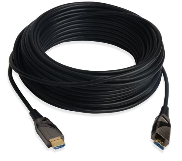 Techly ICOC HDMI-HY2-020, 20 m, HDMI-tyyppi A (vakio), HDMI-tyyppi A (vakio), 3840 x 2160 pikseliä, 3D, Musta