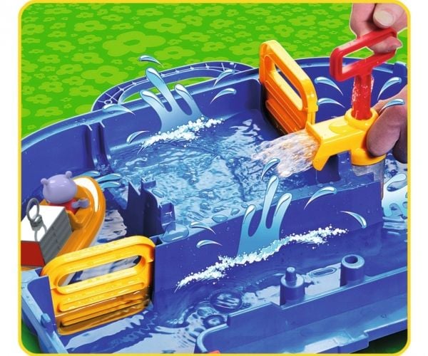 Aquaplay MegaLockBox, Waterway-kanalsystem, 3 år, Blå, Flerfarget
