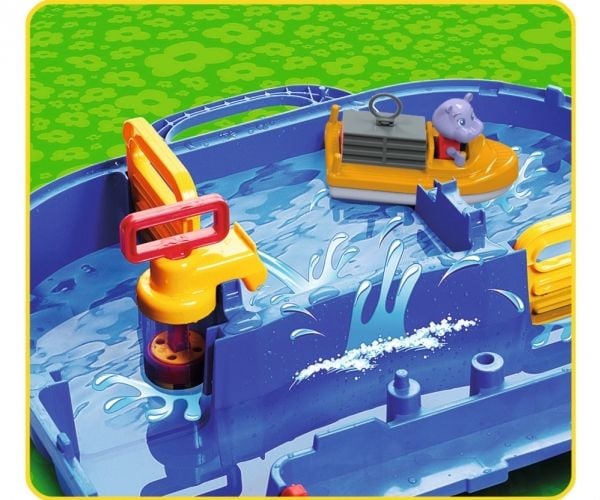 Aquaplay MegaLockBox, Waterway-kanalsystem, 3 år, Blå, Flerfarget