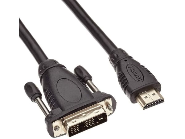 PremiumCord kphdmd2, 2 m, HDMI Type A (Standard), DVI-D, Hankjønn, Hankjønn, Rett