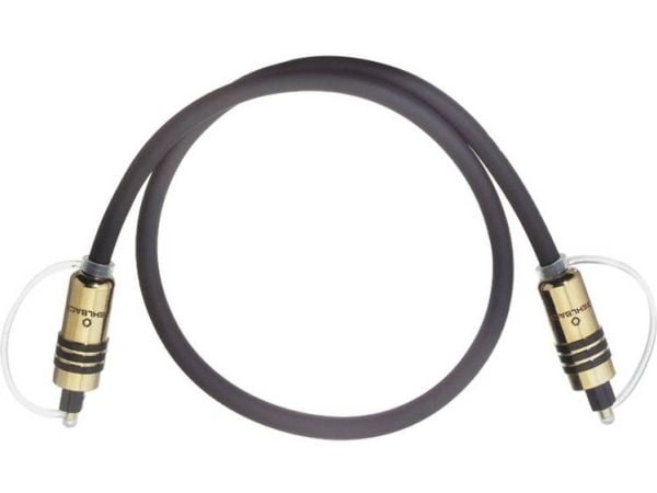 Oehlbach Toslink Digital lyd Tilslutningskabel [1x Toslink-stik (ODT) - 1x Toslink-stik (ODT)] 2.00 m Grå