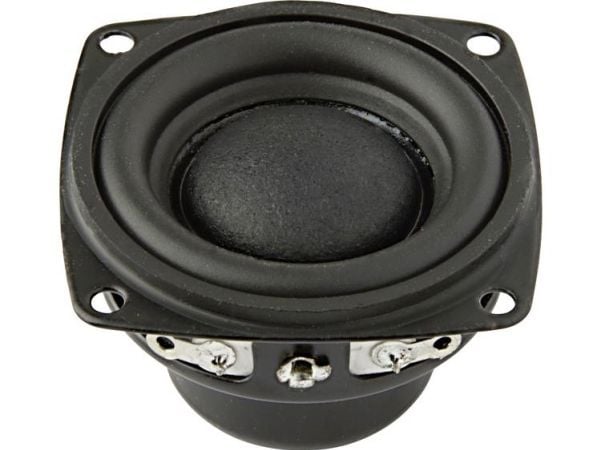Visaton BF 37, Full rekkevidde, 5 W, 8 W, 8 O, 100 - 20000 Hz, Svart