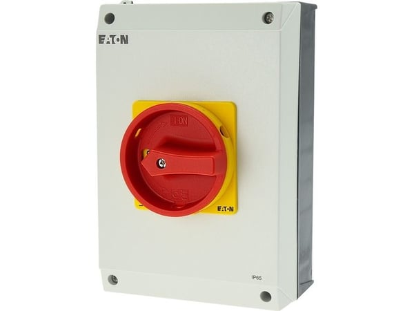 Eaton P3-63/I4-SI/HI11 Sähkökytkin Kiertokytkin 2P Harmaa - Punainen (207363)