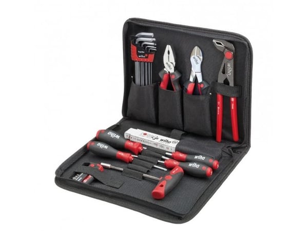Wiha 36390, Sort, Rød, 330 mm, 270 mm, 60 mm, 2,57 kg, 31 verktøy