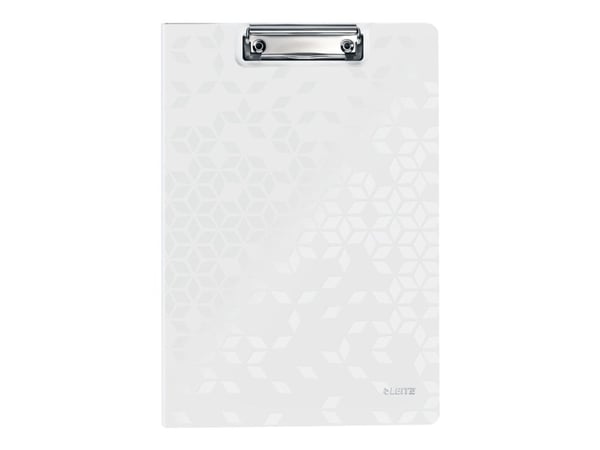 Clipboard Leitz WOW med forside A4 hvid