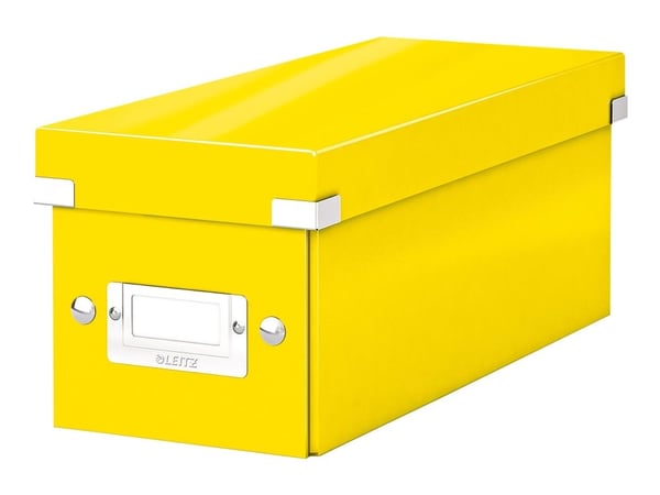 Tiedostolaatikko Click &amp; Store CD yellow