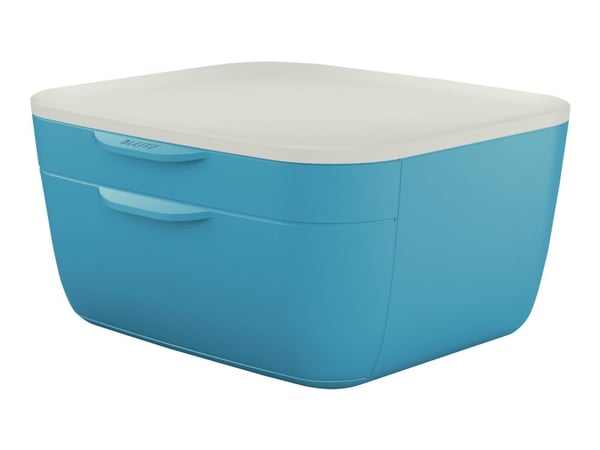 Leitz Cosy - Skuffskap - 2 skuffer - rolig blått