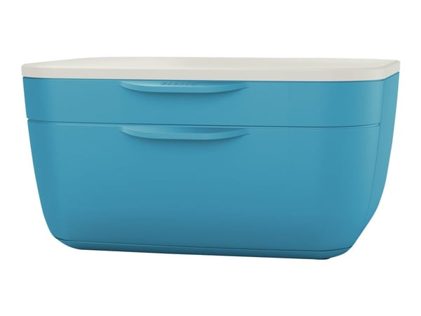Leitz Cosy - Skuffskap - 2 skuffer - rolig blått