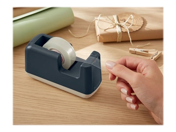 Leitz Cosy - Dispenser med kontortape - skrivebord - fløyelsgrå dispenser