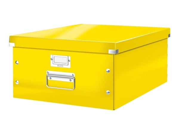 Leitz Click & Store WOW Large - Lagerboks - for A3 (297 x 420 mm) - gul