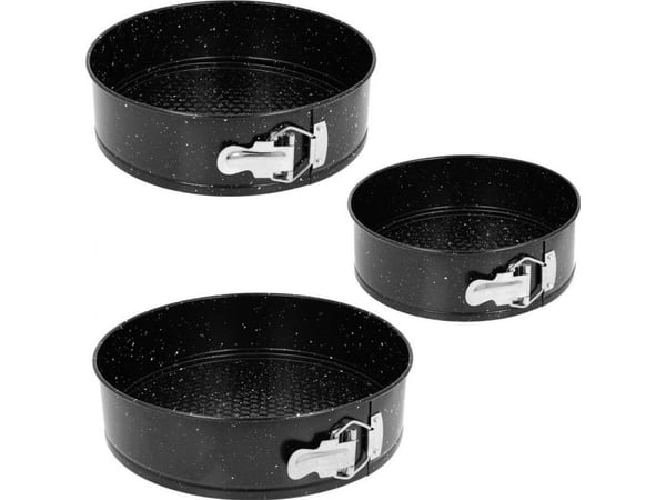 Brunbeste springformer granitt til baking 3 deler