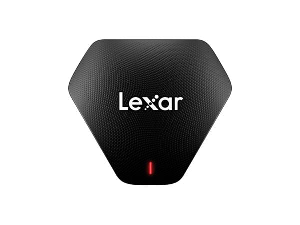 Lexar Professional - Kortläsare - 3-i-1 (CF 1, CF II, SD, microSD, SDHC UHS-I, SDXC UHS-I, microSDHC UHS-I, microSDXC UHS-I, SDHC UHS-II, SDHC UHS-...