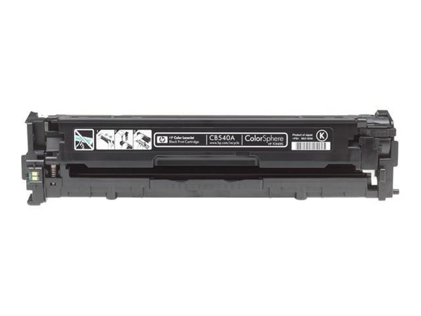 Lasertoner hp 125a cb540a, 2 200 sidor, svart