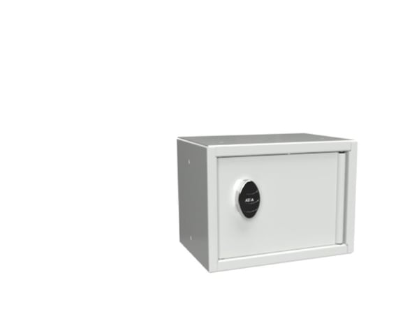 Opbevaringsboks 150x200x150 mm Rød dør, greb
