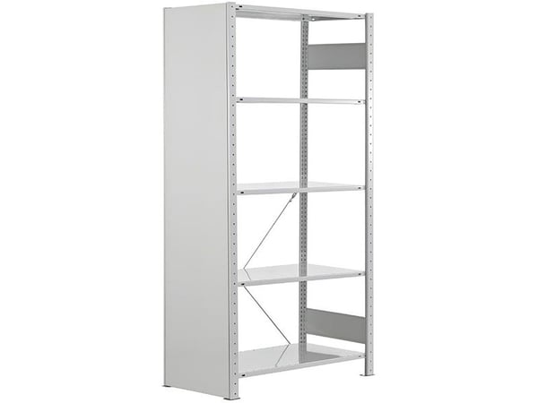 Päätylevy Pultiton 1250 x 600 RAL 7035