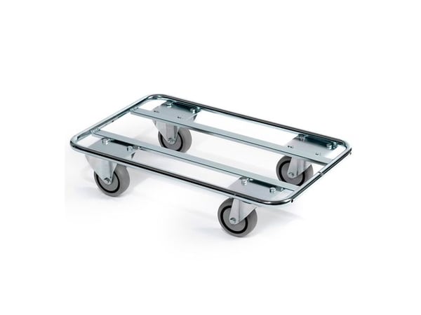 Vogn/Trolley til Transportkasse 155x410x655mm