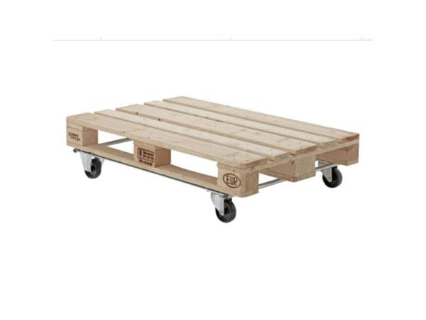 Vogn/Trolley til EURpalle 140x815x1042mm