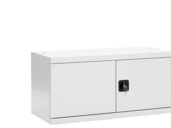 Kontorskab/Opbevaringskab i stål - SMK 1040x1000x435 mm
