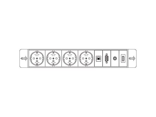 El-panel 4 for Bi-Box stor