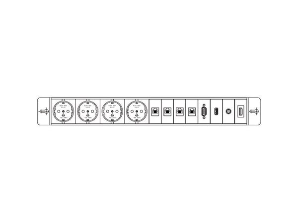 El-panel 5 for Bi-Box stor