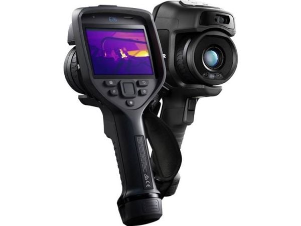 FLIR E76 24°, 320 x 240 piksler, -20 - 650 °C, 2 °C, 5 MP, sortering, LCD
