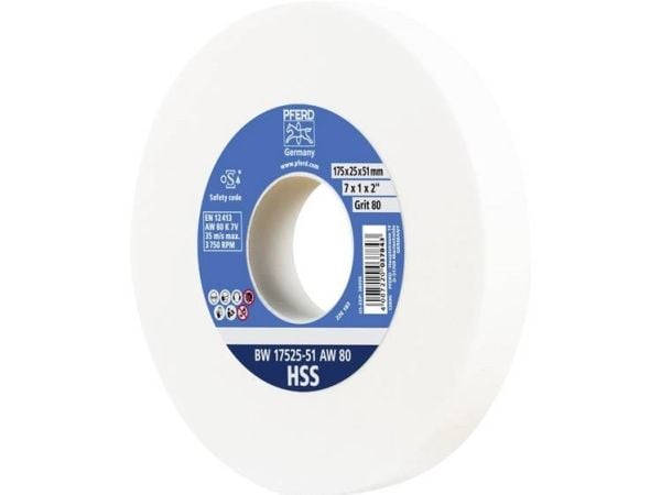 PFERD 39009701, 3750 RPM, 5,1 cm, 17,5 cm, 25 mm, 80 g, 1 stykker