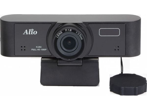 FHD USB-webkamera 1080p 30fps 2 mikrofoner autofokus 84° vinkel FHD84