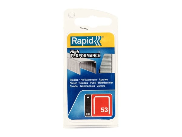 Rapid 40109505, Pakke med stifter, 1,2 cm, 1080 stifter, R253, R353, R453, MS2.1, MS4.1, ALU753, ALU853, ALU953, E100, ESN530, BTX530, R553, PS101,...